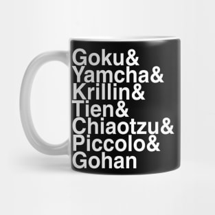 Saiyan Saga Hereos Mug